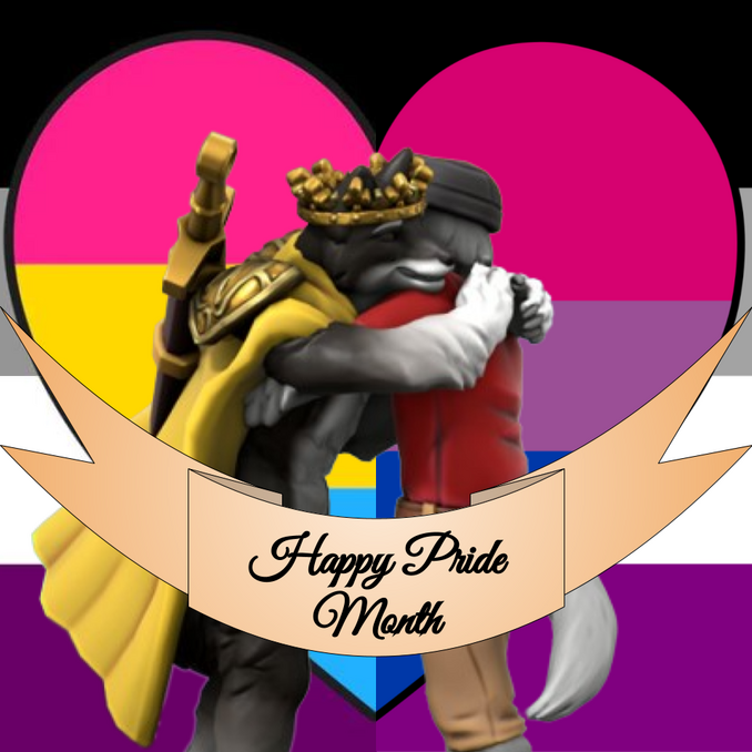 Made to celebrate Pride Month