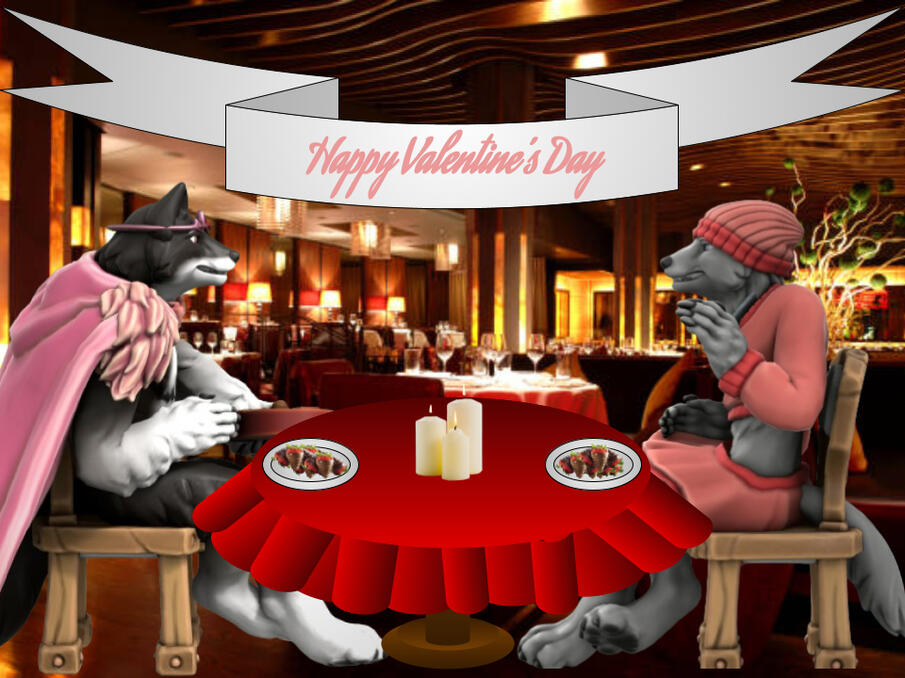 For Valentine’s Day, Ink and Jeremy went on a date!